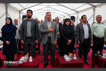 آیین افتتاحیه مجموعه ورزشی شهدای تاکسیران 33