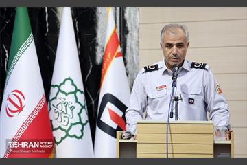 نشست مدیرعامل سازمان آتش‌نشانی تهران با کارکنان 30
