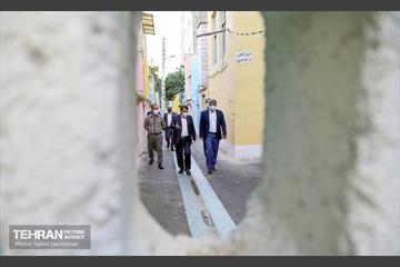 بازدید معاون هماهنگی امور مناطق از منطقه 17