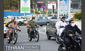 رزمایش مشترک سپاه و شهرداری تهران  14