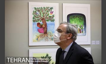 بازدید سفیر فرانسه از نمایشگاه تهران از منظر هنرمندان 22