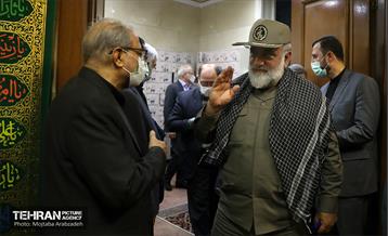 مراسم ترحیم والده سردار ذوالقدر