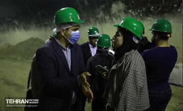 بازدید اصحاب رسانه از پارکینگ نیایش 4