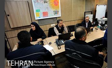 نشست ویژه شورای هماهنگی مدیریت بحران شهر تهران با حضور استاندار تهران 6