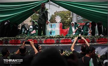 تشییع شهدای اقتدار ملی در تهران - 4 30