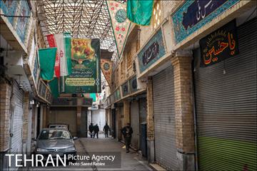 تعطیلی کسبه بازار تجریش 22