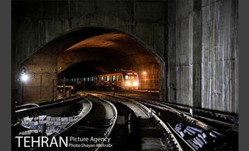 "پایانه اکباتان" اولین و تنها پارکینگ زیرزمینی قطارهای شهری 25