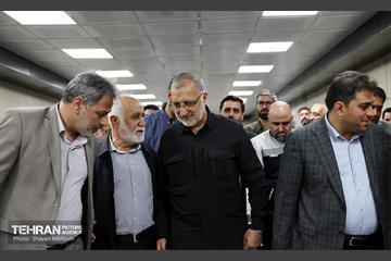 آیین بهره‌برداری پروژه توسعه دسترسی خطوط ۲ و ۴ مترو تهران 18