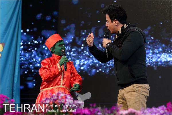 اجرای برنامه عموپورنگ در بوستان زندگی محله هرندی 1