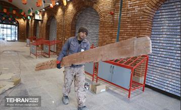 مراحل پایانی ساخت 10 بازار تره‌بار در تهران 63