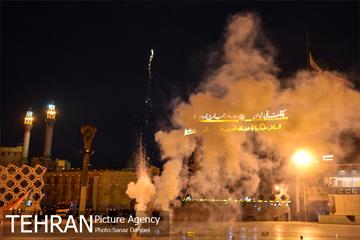 نورافشانی میدان امام حسین(ع) به مناسبت نیمه شعبان‎ 11