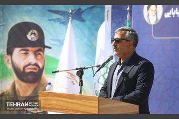 رونمایی از تندیس سرلشکر خلبان شهید بابایی 23
