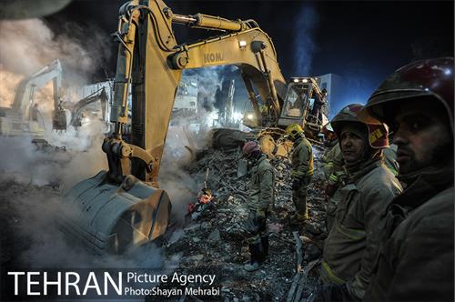 هفتمین روز آواربرداری ساختمان پلاسکو-3 13