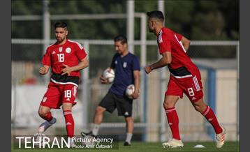 تمرین تیم ملی فوتبال زیر نظر ویلموتس با حضور پرسپولیسی‌ها 17