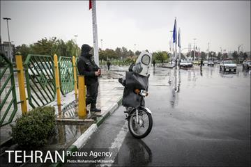 بارش باران پاییزی در تهران 15