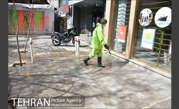 ضدعفونی معابر سطح شهر  10