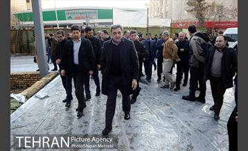 بازدید شهردار تهران از پروژه میدانگاه شهری امیر کبیر 14
