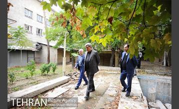 بازدید شهردار تهران از خانه معمار صانعی 22