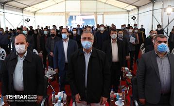 آیین کلنگ زنی طرح تامین مسکن جایگزین گودنشینان باغ آذری 5