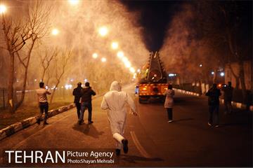 رونمایی از جدیدترین دستگاه ضدعفونی شهری 15