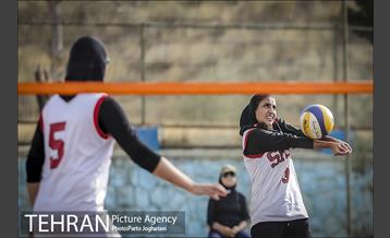 مسابقات والیبال ماسه‌ای زنان تهران 21