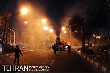 رونمایی از جدیدترین دستگاه ضدعفونی شهری 14