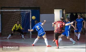 مسابقات فوتسال کارکنان شهرداری تهران 1