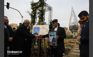 آیین رونمایی از یادمان شهدای مدافع حرم 28