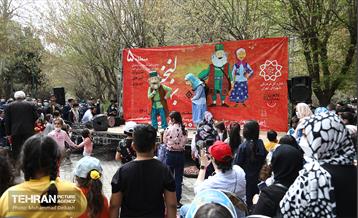 نخستین روز جشنواره نوروزی لبخند بهار در شهرک اکباتان 9