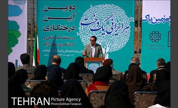 آیین درختکاری در منطقه فرهنگی و گردشگری عباس آباد  4