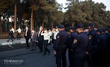 صبحگاه مشترک یگان حفاظت شهرداری تهران با حضور شهردار تهران 4