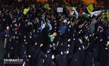 تجمع مردمی در محکومیت فاجعه بیمارستان شفا غزه 20