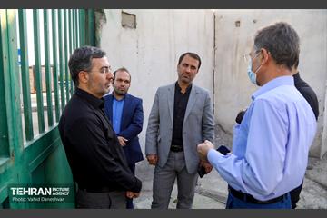 حضور مدیرعامل سازمان نوسازی شهرداری تهران در منطقه۱۷