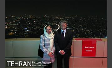 بازدید رییس مجلس ملی مجارستان ار برج میلاد تهران 19