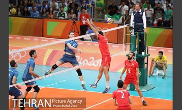 دیدار والیبال ایران و آرژانتین در المپیک ریو 3