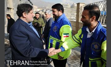 بهره برداری از طرح مشارکت شهرداری تهران و سازمان اورژانس کل کشور 2