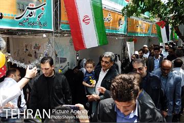 حضور شهردار تهران در راهپیمایی روز قدس 16