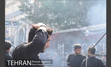 مراسم عزاداری ظهر عاشورا در بازار تهران 5