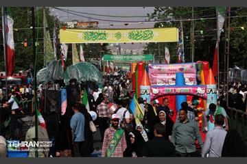 مهمانی ۱۰ کیلومتری عید غدیر در تهران - 3 74