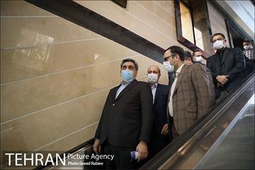 بازدید شهردار تهران از ایستگاه مترو برج میلاد 4