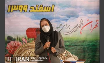 مراسم درختکاری به مناسبت یادبود همکاران جانباخته کرونا در شهرداری تهران 18