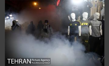 ضدعفونی بازارچه شهر ری و حرم عبدالعظیم حسنی (ع) 27