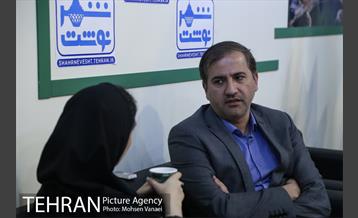 غرفه مرکز ارتباطات در هفتمین روز بیست و سومین نمایشگاه مطبوعات 2