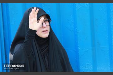 عزاداری ظهر عاشورا در میدان شهید طهرانی مقدم