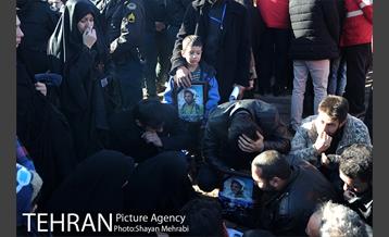 تشییع شهدای آتش نشان  در بهشت زهرا(س) -4 12