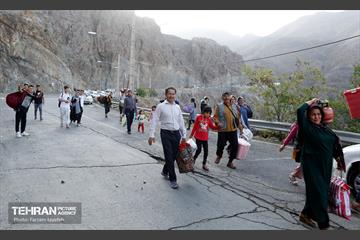 سیل در منطقه کَن