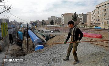 احداث زیرگذر سواره راه آهن تهران-اهواز