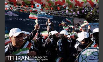 مراسم افتتاحیه فعالیت های ورزشی محلات 7