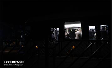 تست تراموای چرخ لاستیکی در تهران 7