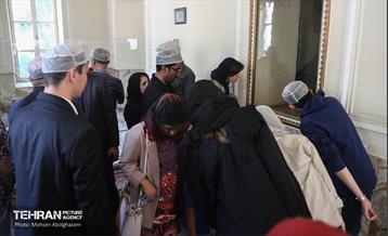 بازدید هیات دیپلماتیک از بناهای تاریخی منطقه ۱۲ 9